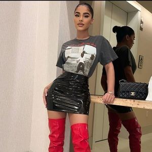 COPY - Fashion Nova Boot Camp Skirt. Size Small.